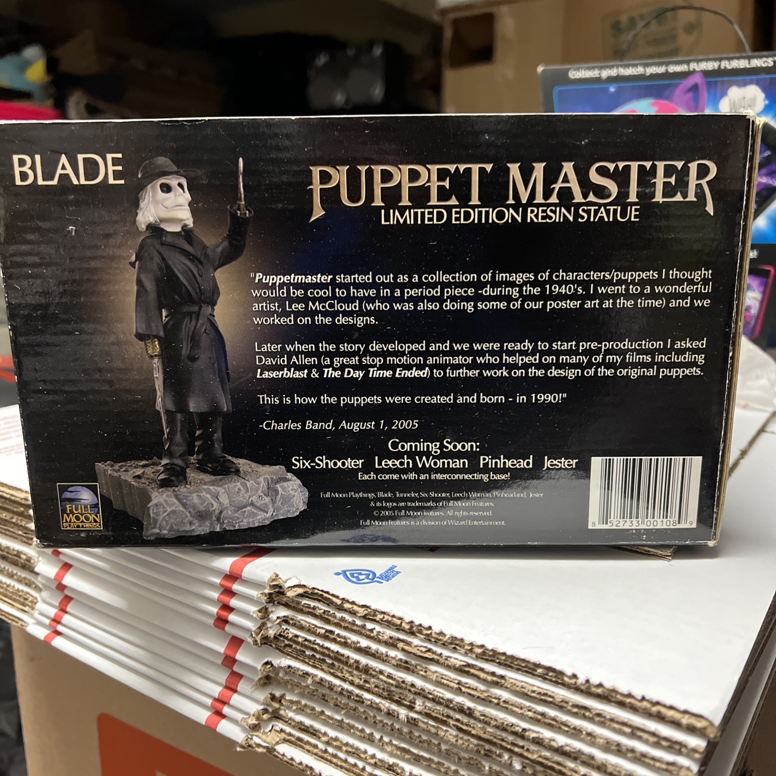 Puppet Master 1990 Series Blade Limited Edition Resin Statue 553 Of 1990