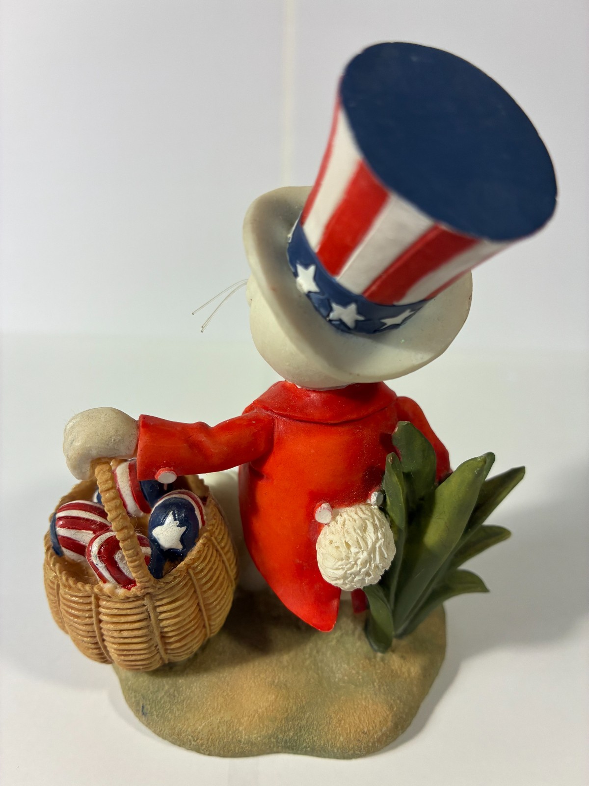 Enesco Peter Cottontail 2000 Golden Books Figure Jly 4th Patriotic Rabbit 796646