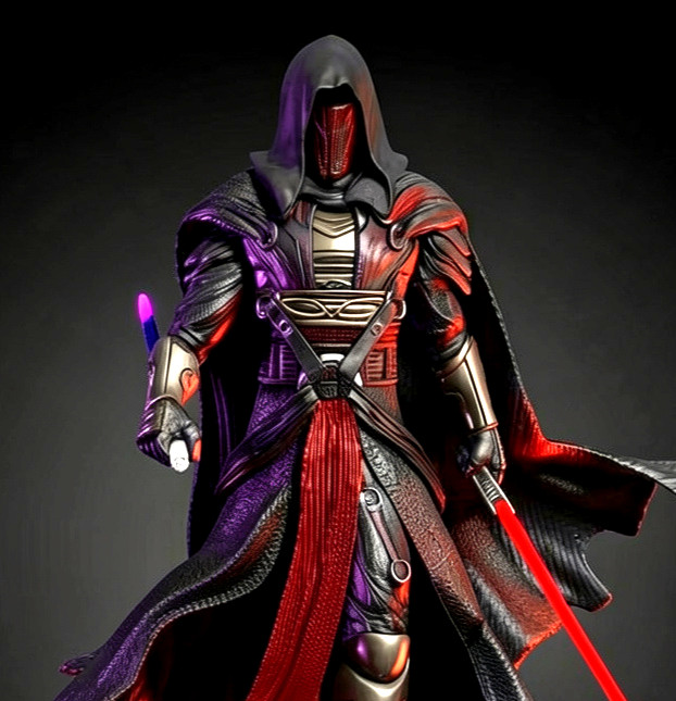 Darth Revan Star Wars Sith Lord V1! Printed 16k Res! HandPainted or Unpainted!