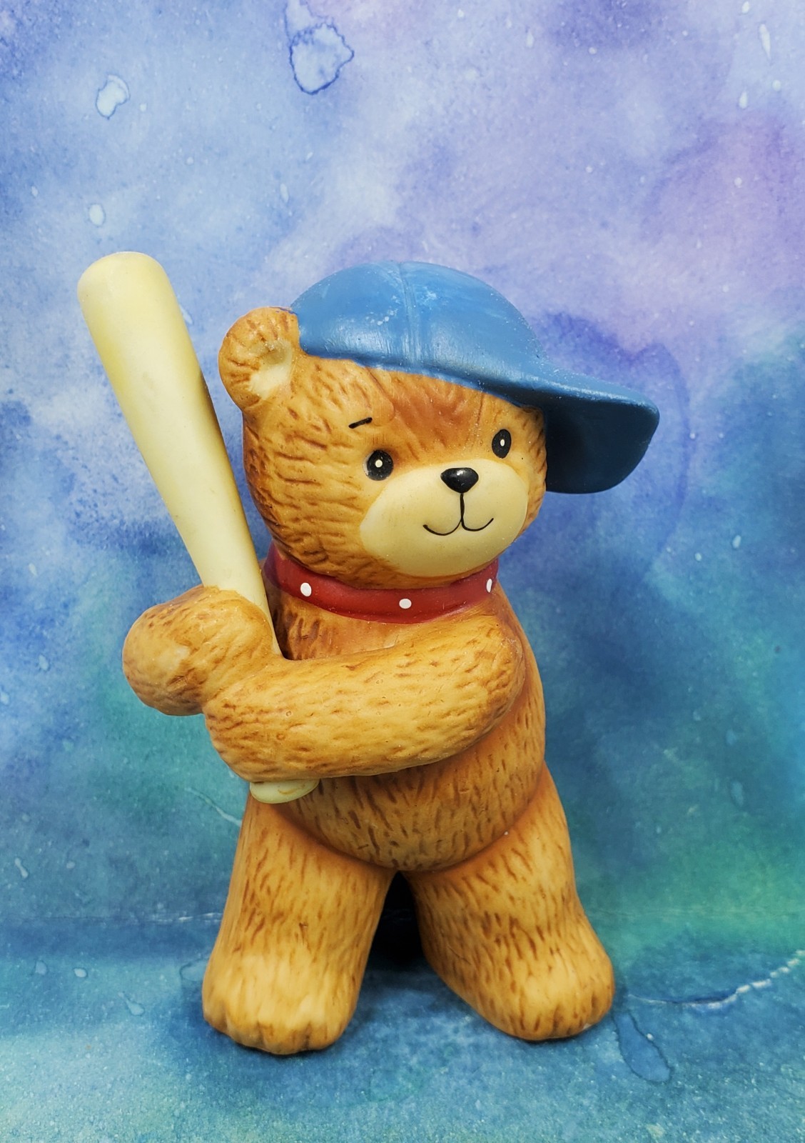 LF5 Enesco Lucy and Me Lucy Rigg Baseball player bear 1980