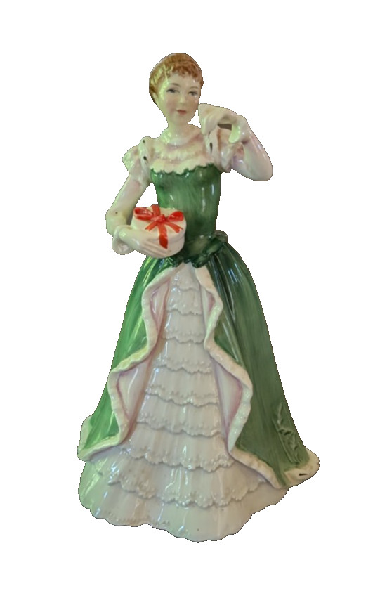 Royal Doulton “Merry Christmas” Bone China Figurine. HN 3096