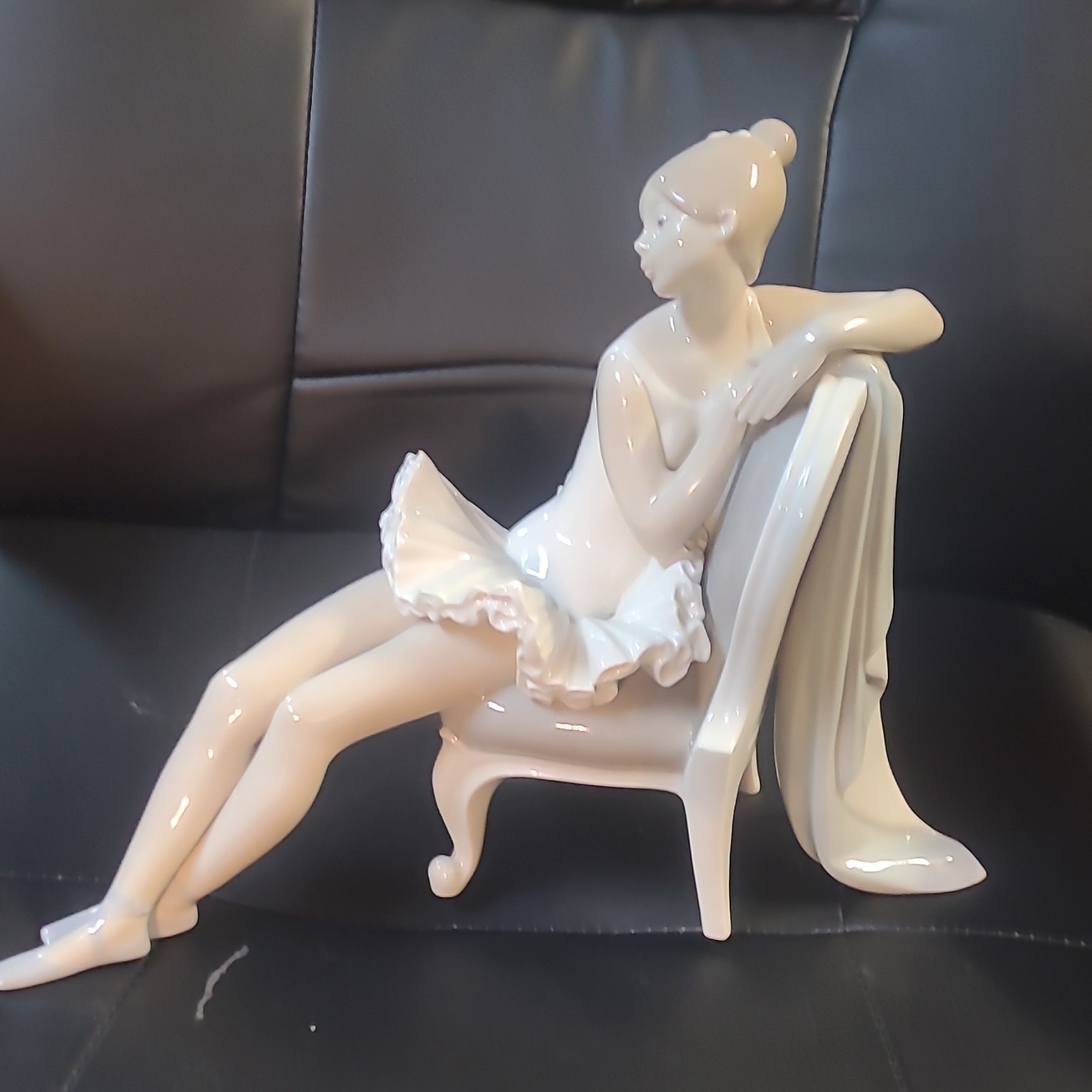 Lladró Hand Painted Porcelain Ballerina #4847 No Box Pls see desc.