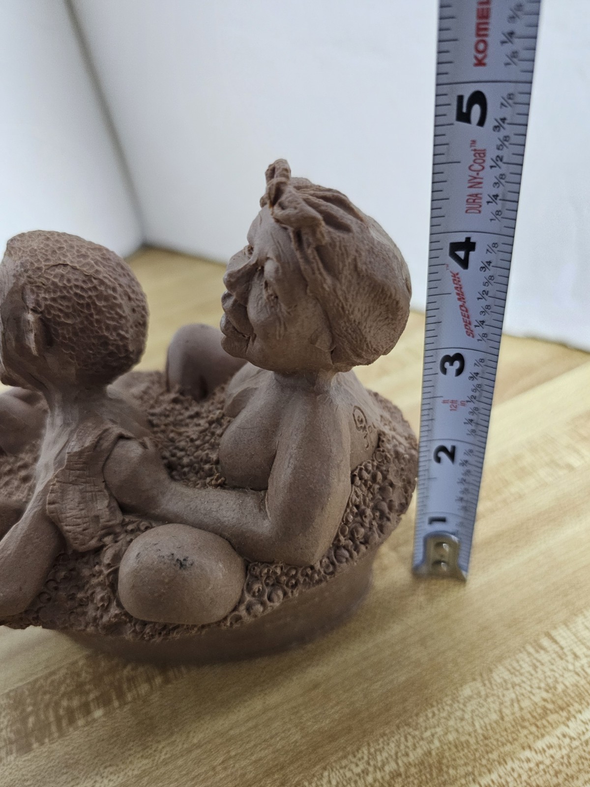 1990 AFRICAN AMERICAN FIGURINE cast resin John Pleasants All God’s Children EUC