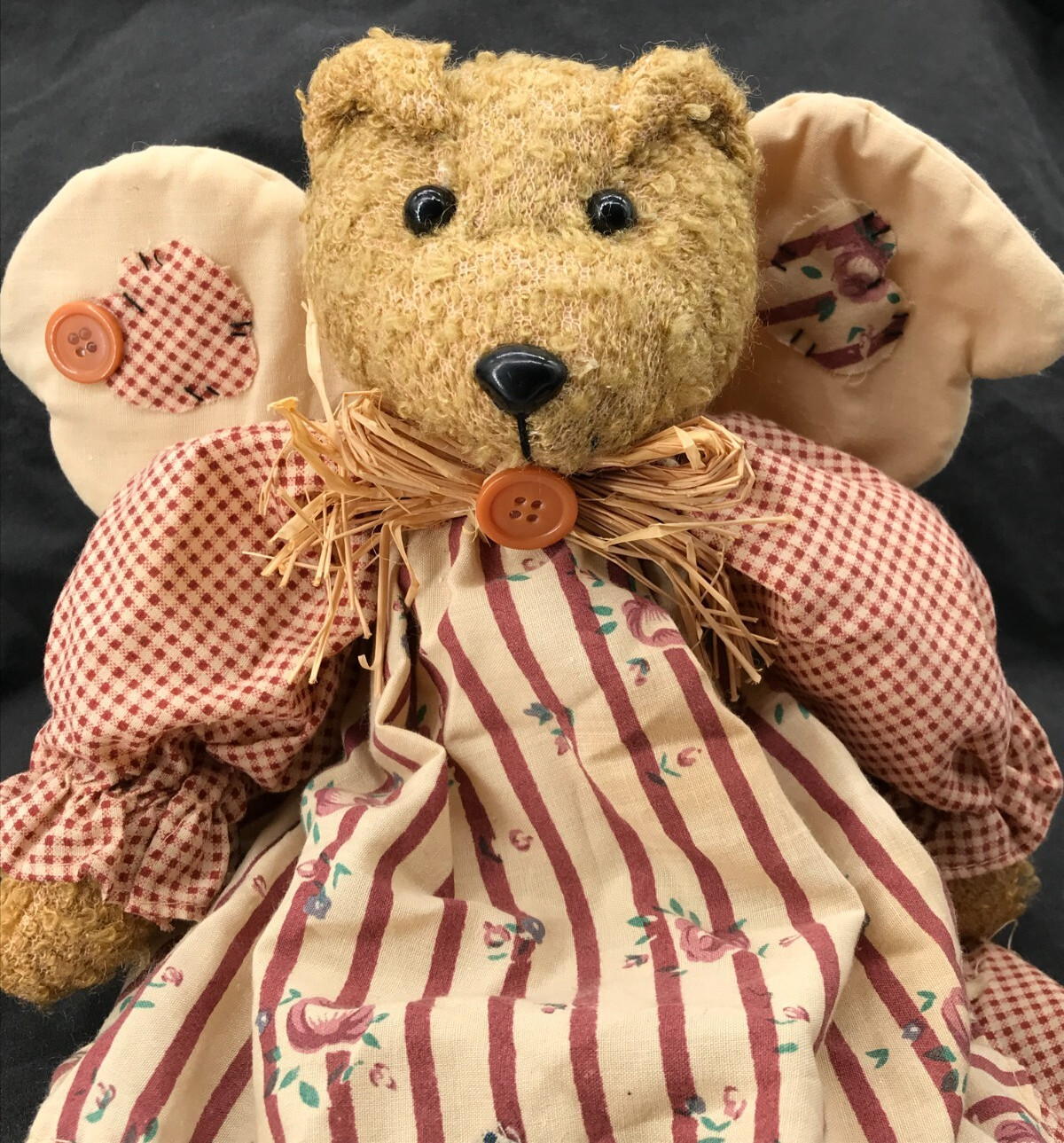 Vintage Wang’s International Country Angel Bear Shelf Sitter