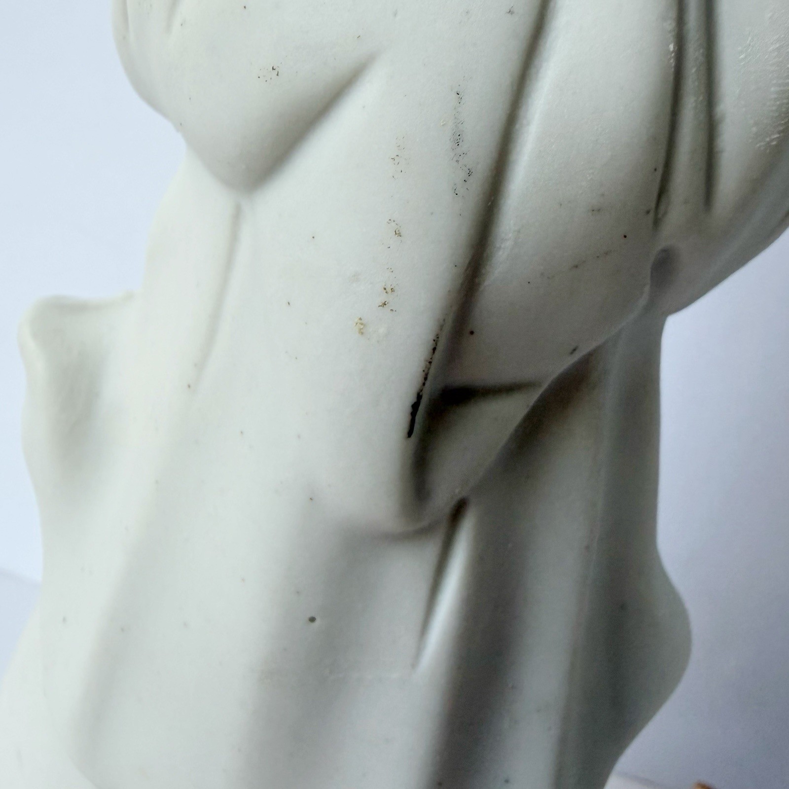 Vintage Pair of Rococo Baroque Couple Figurines Doves White Bisque Porcelain 12”