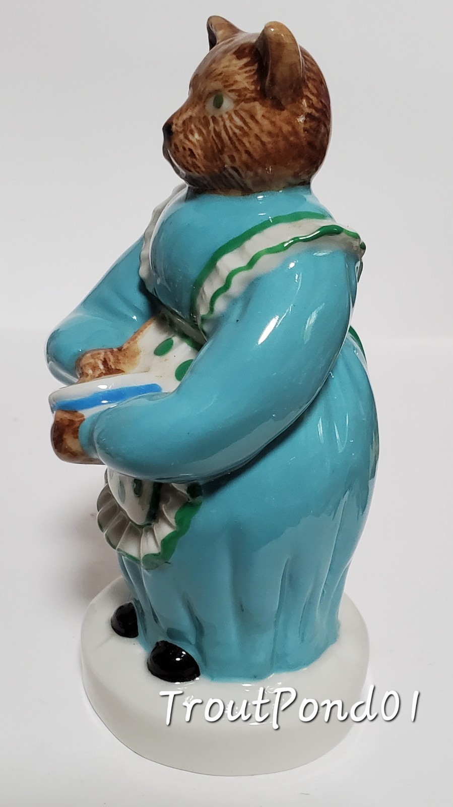 Wade Catkins Cook 1998 Dunstable Fair LE1500 Lg Blow-Up 4 3/4 Porcelain Figurine
