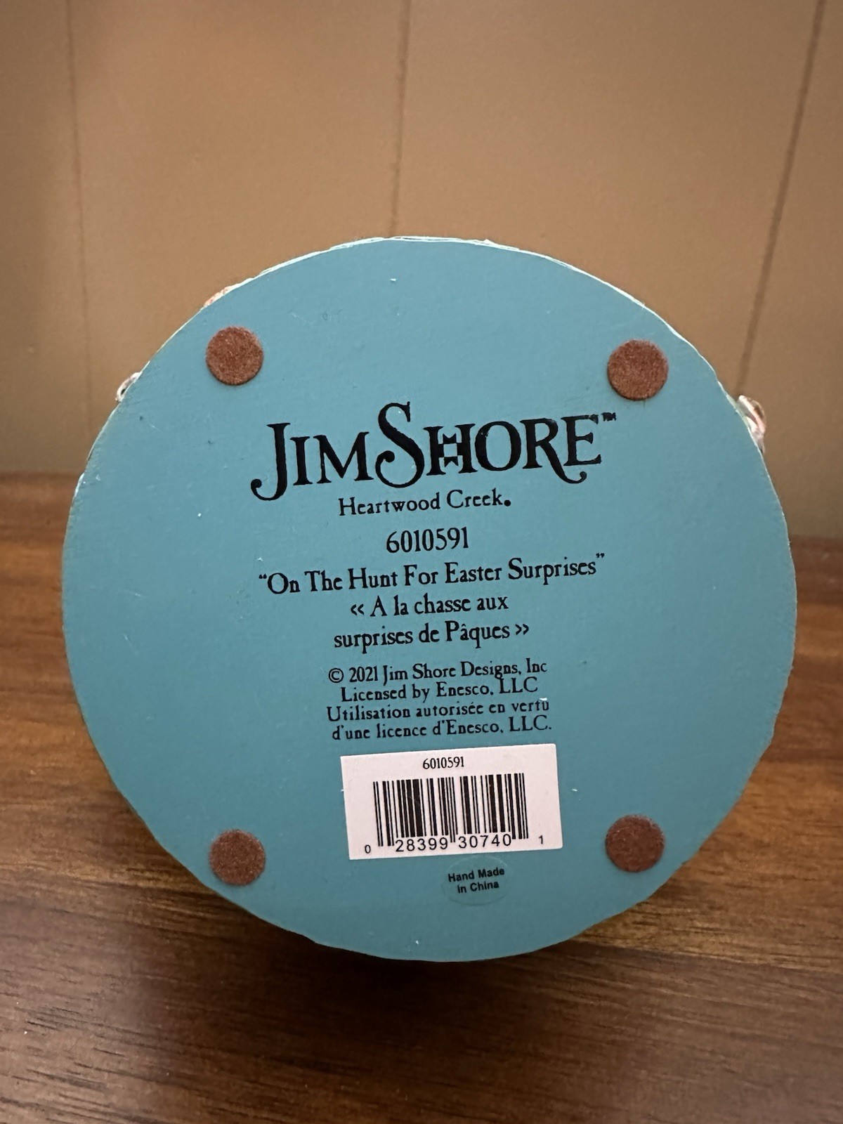 Jim Shore “On The Hunt For Easter Surprise” 6010591 NEW IN THE BOX