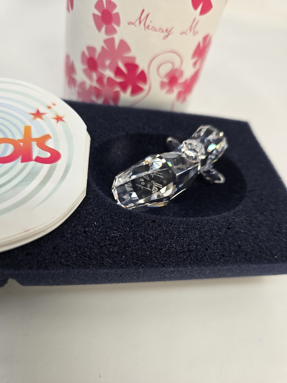 Swarovski 2007 Lovelots Missy Mo *Rare* Signed By Artist Edith Mair #0832180