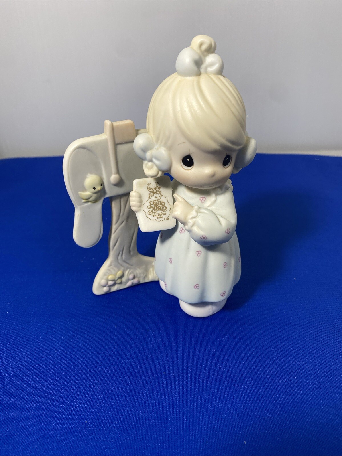 Precious Moments #C0011 – Sharing the Good News Together – Girl at Mailbox