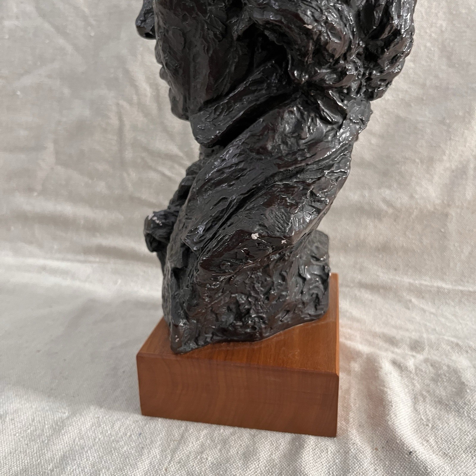 Vintage Ludwig van Beethoven Bust Sculpture Austin Productions Chalkware