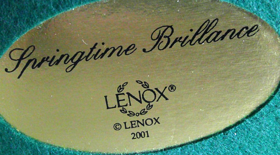LENOX “Cottage Garden Collection” – “Springtime Brilliance” – Goldfinch – NEW