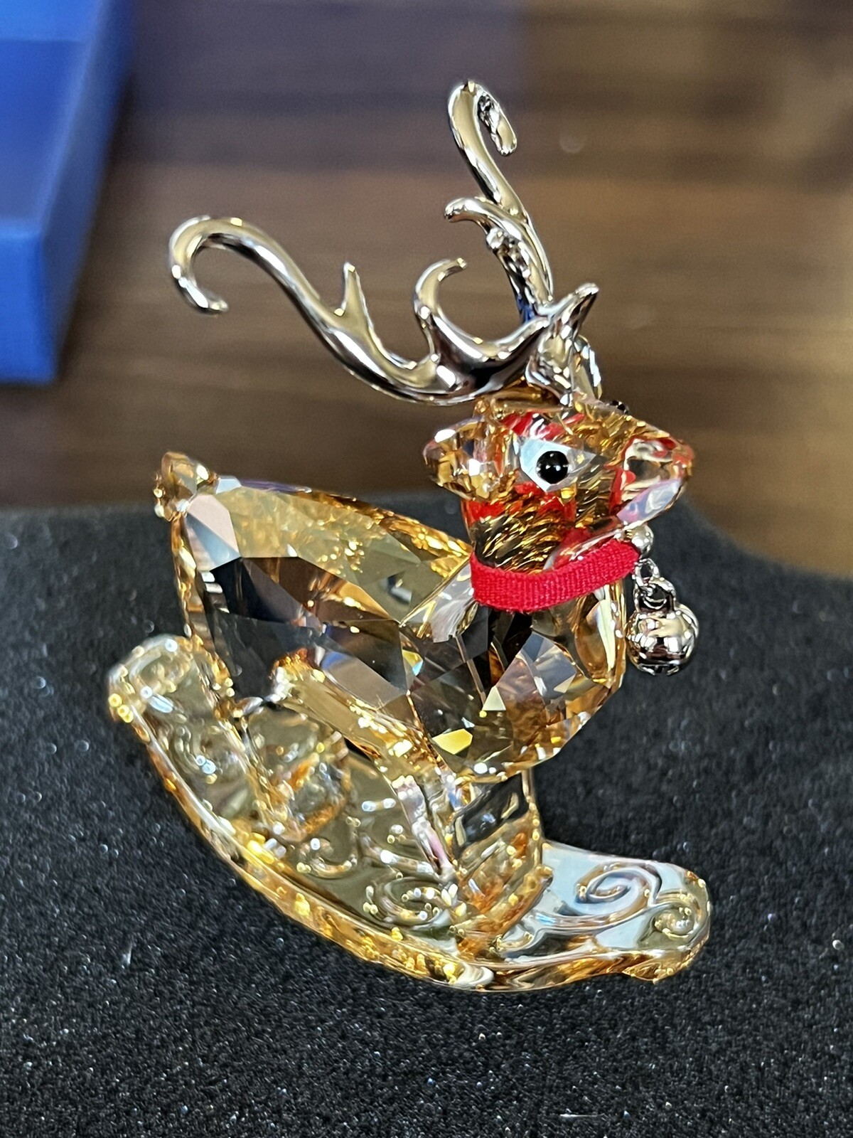 SWAROVSKI Crystal “Winter Reindeer” Rocking #1086146 – NIB