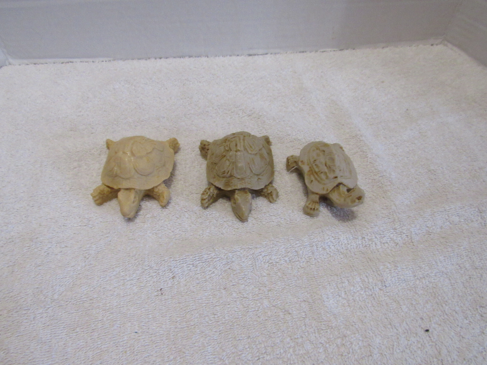 Vintage Stone?/Resin Carved Turtle Tortoise Figurine Made in Mexico