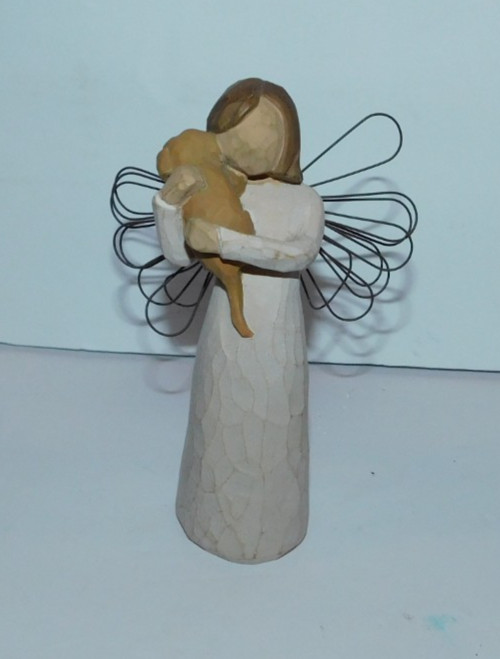 VERY NICE 5 1/4″ WILLOW TREE ANGEL OF FRIENDSHIP 1999 FIGURINE