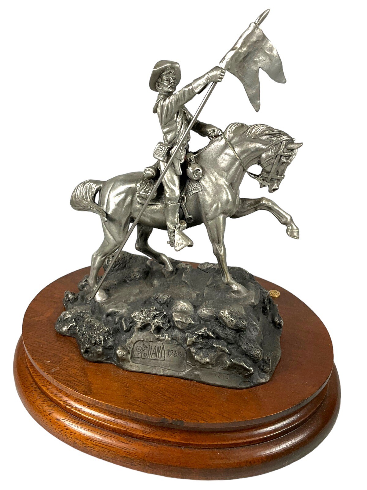 “UNIT COLORS” CHILMARK PEWTER SCULPTURE SPECIAL REGISTERED EDITION 1984§50