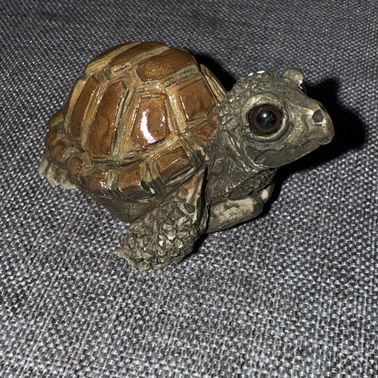 Stone Critter Littles Turtle Tortoise 1990’s Figurine United Design SCL-024