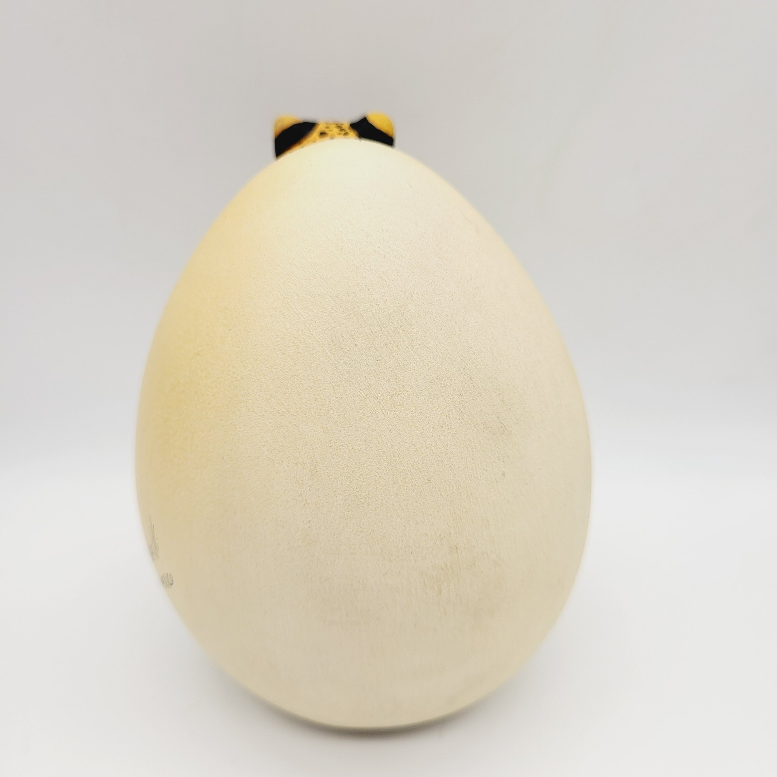 Leopard Feline Hatching Egg Ceramic Statue/Figurine Mexico Mexican Folk Art 4″