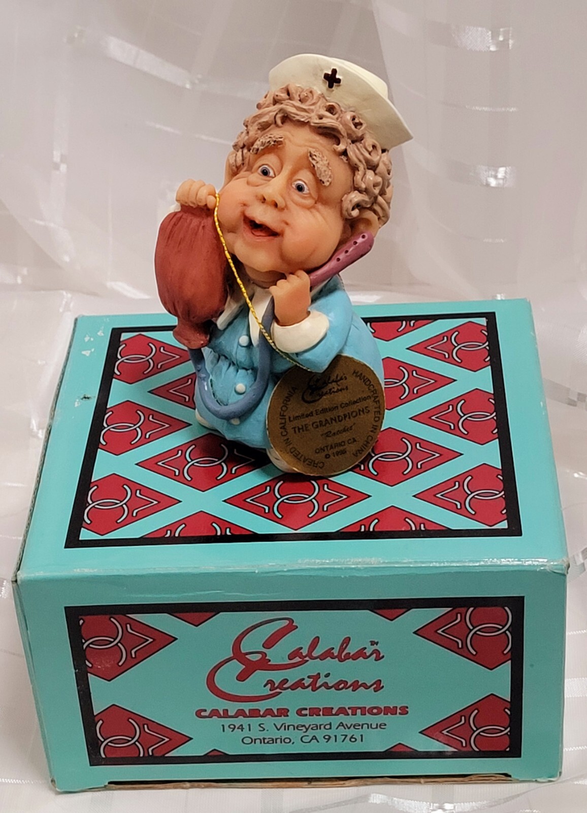 VTG-1995-Limited Edition “Nurse Rachet” Calabar Creations Figurine by Pete Apsit