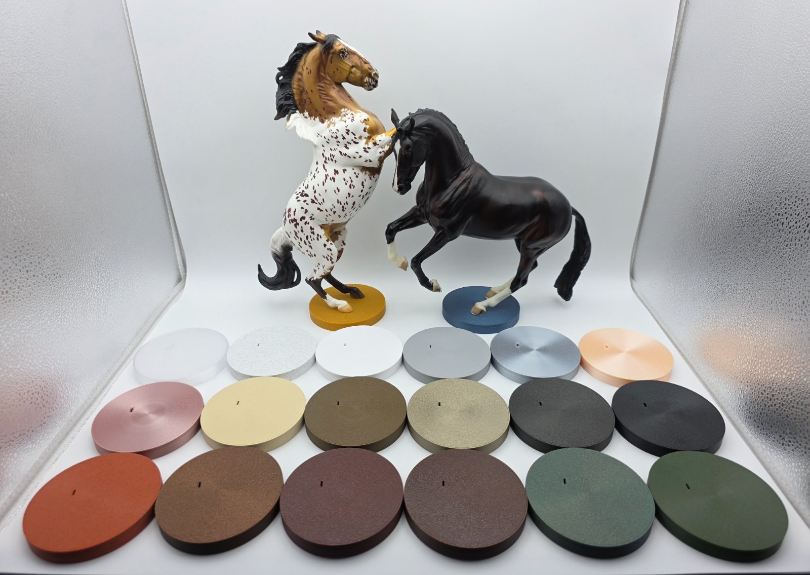 Replacement Stand Bases for Breyer Traditional Model Horse Molds ADONIS, VALEGRO