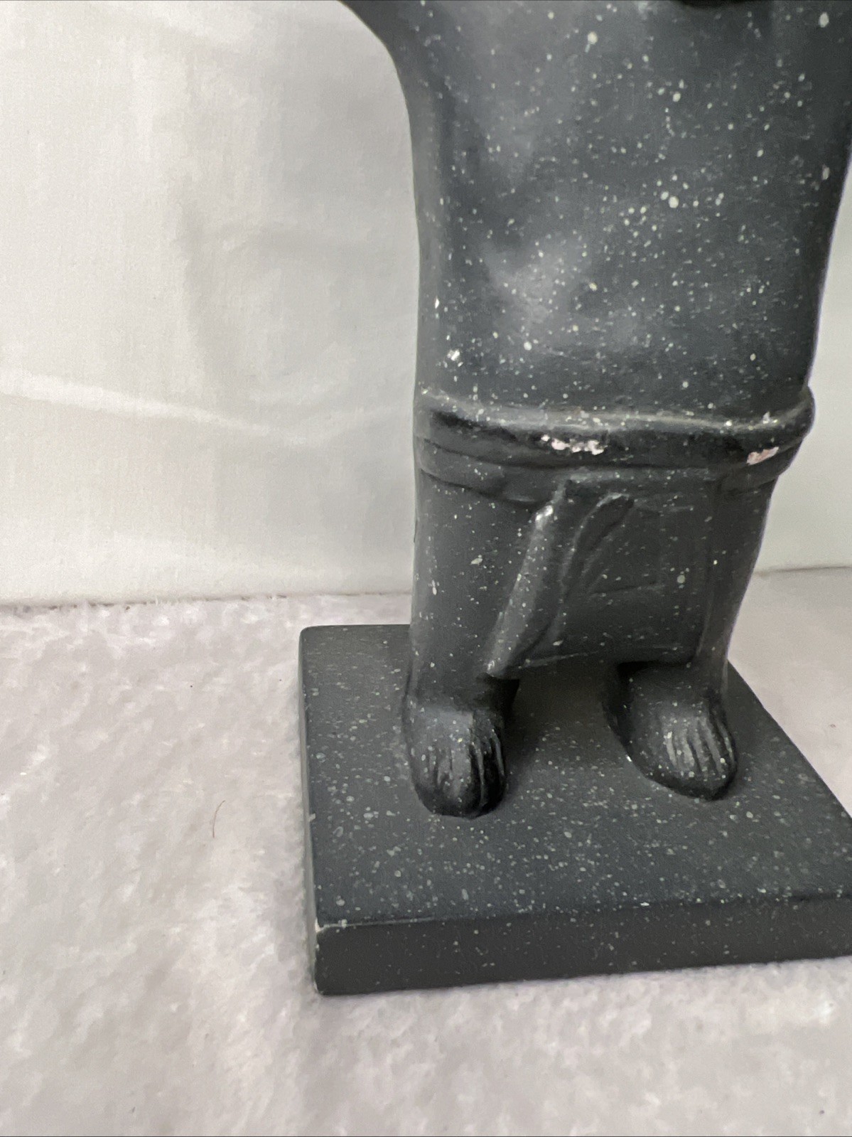 Vtg Austin Prod Inc 1972 Mayan Kachina Stone-like Sculpture Figure 10″ Tribal