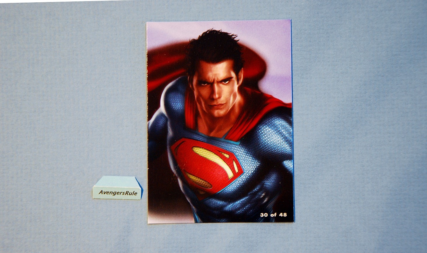 Batman V Superman Hubsnaps Checklist #30 Superman Posing Rare