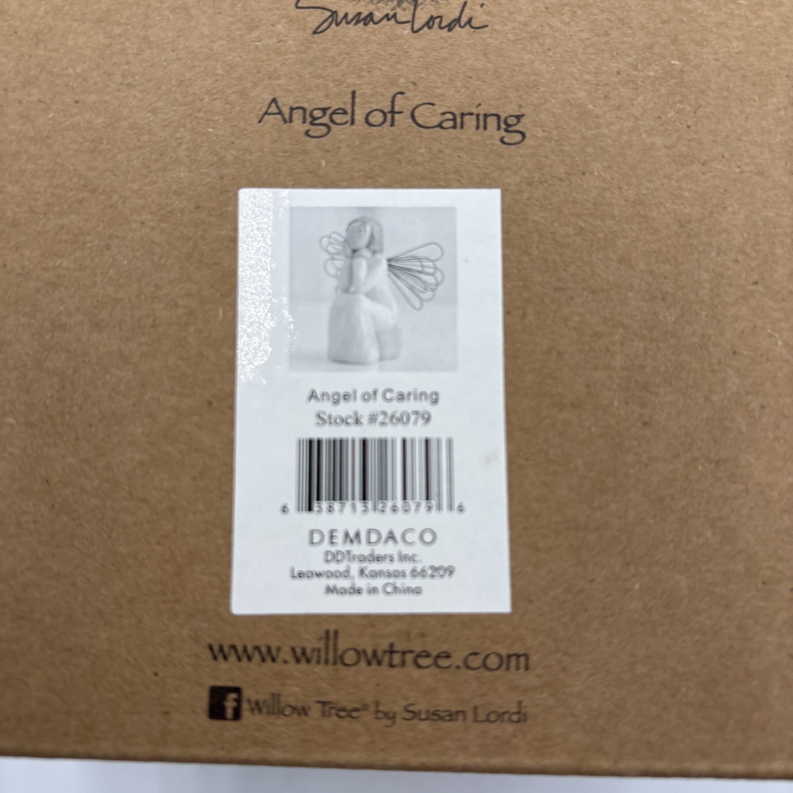 Willow Tree ANGEL OF CARING, Always There With Willing Ear & Open Heart, New/Box