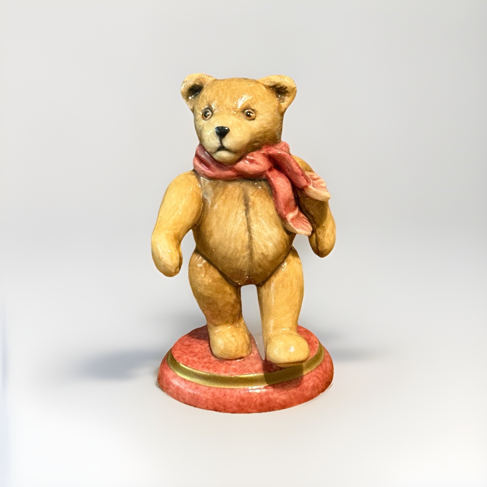 Halcyon days 1994 Enamel Bear Of The Year Vintage Bear