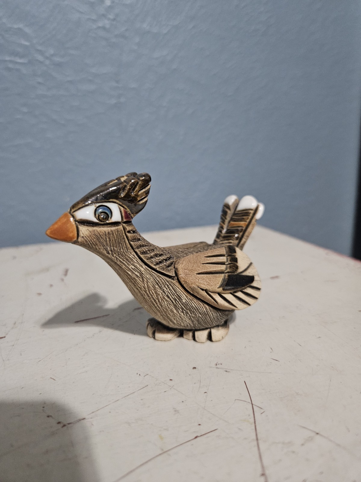 Artesania Rinconada Roadrunner Figurine Uruguay #188