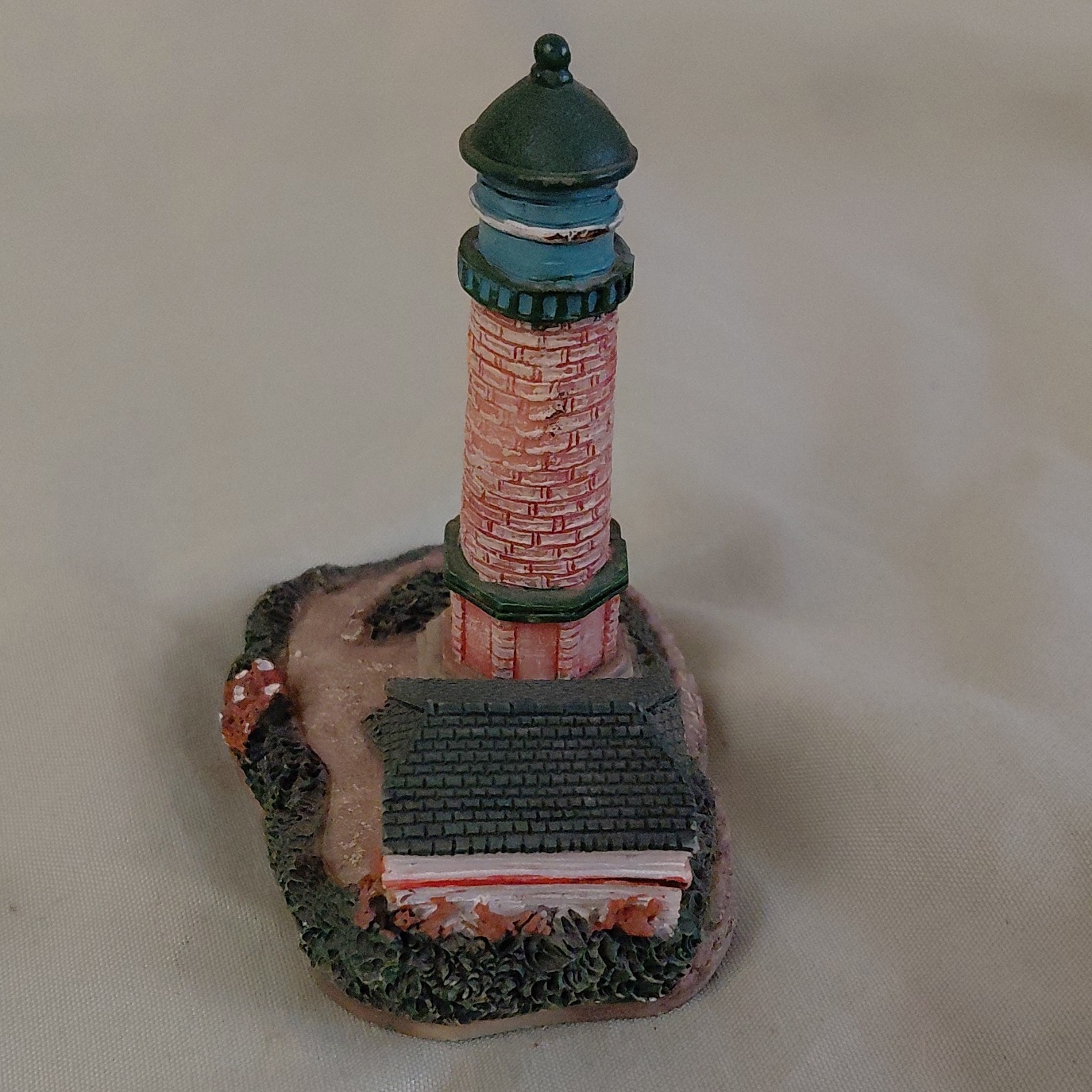 Resin Painted Lighthouse Nautical Figurine Decor for Any Room