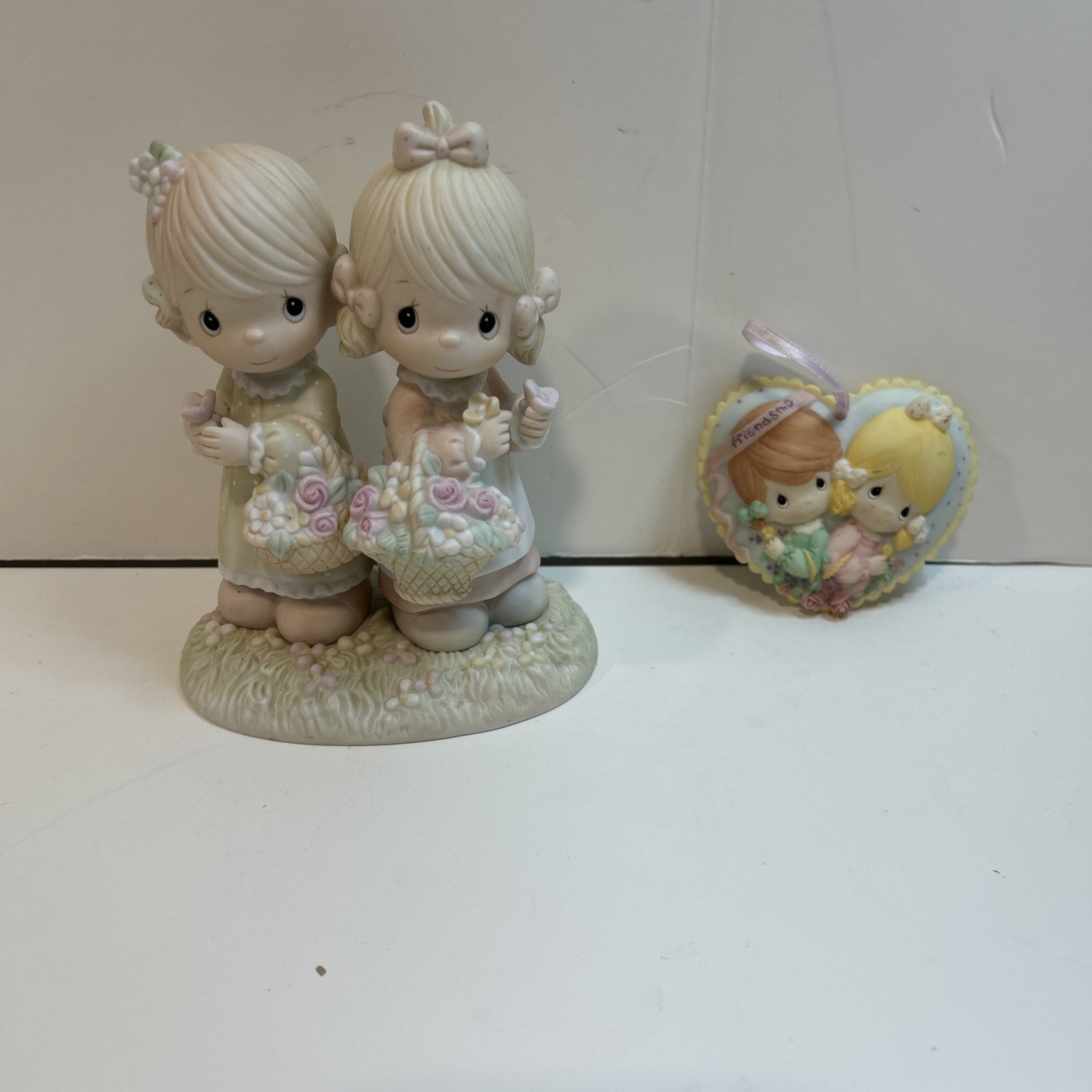 Precious Moments “To My Forever Friend” & 1996 Friendship Ornament