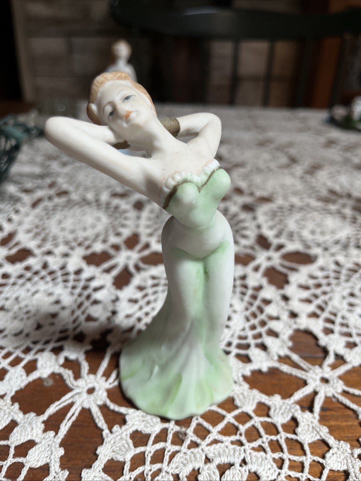 Occupied Japan Posing Woman Figurine