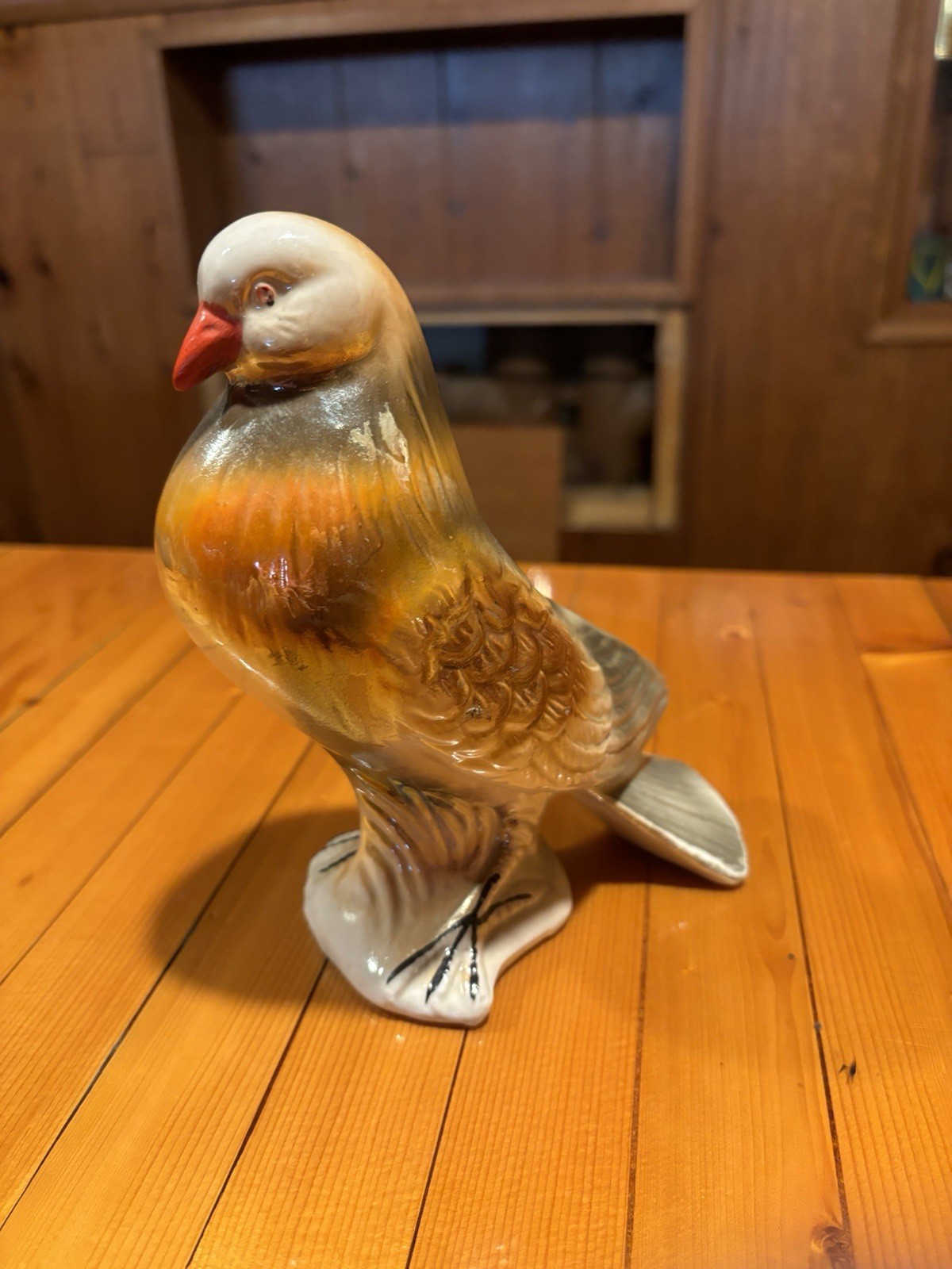 VTG Brazilian Lusterware Bird Brazil
