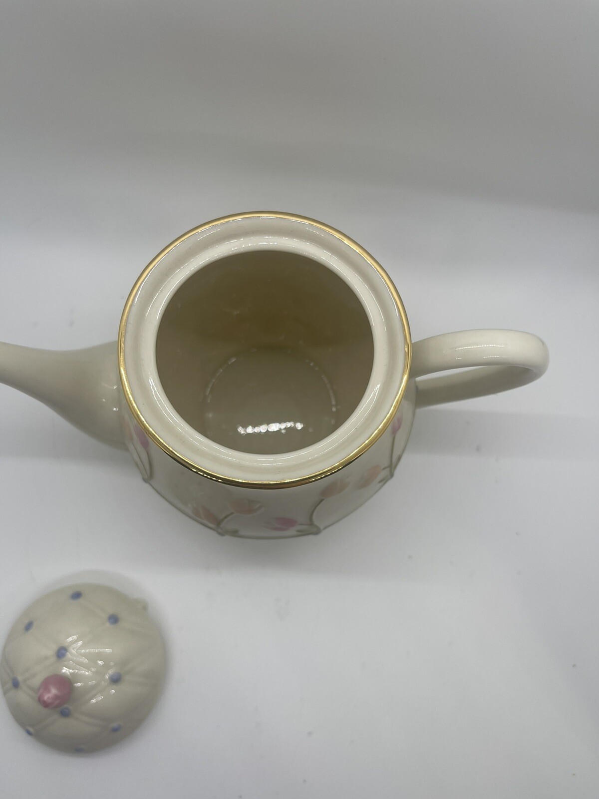 Lenox Great Giftables-Quilted Teapot-761383 NEW