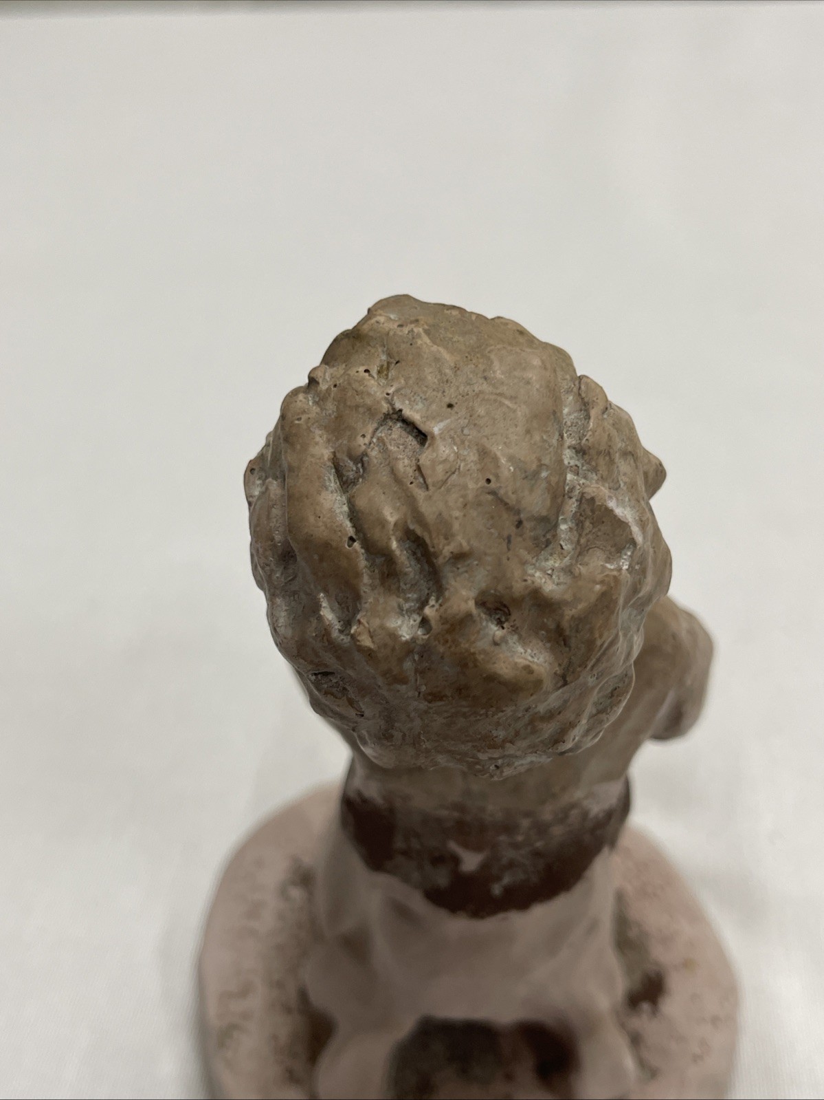Vintage 5.5″ Austin Productions “Little Boy With Dog” Statue Figurine 1976