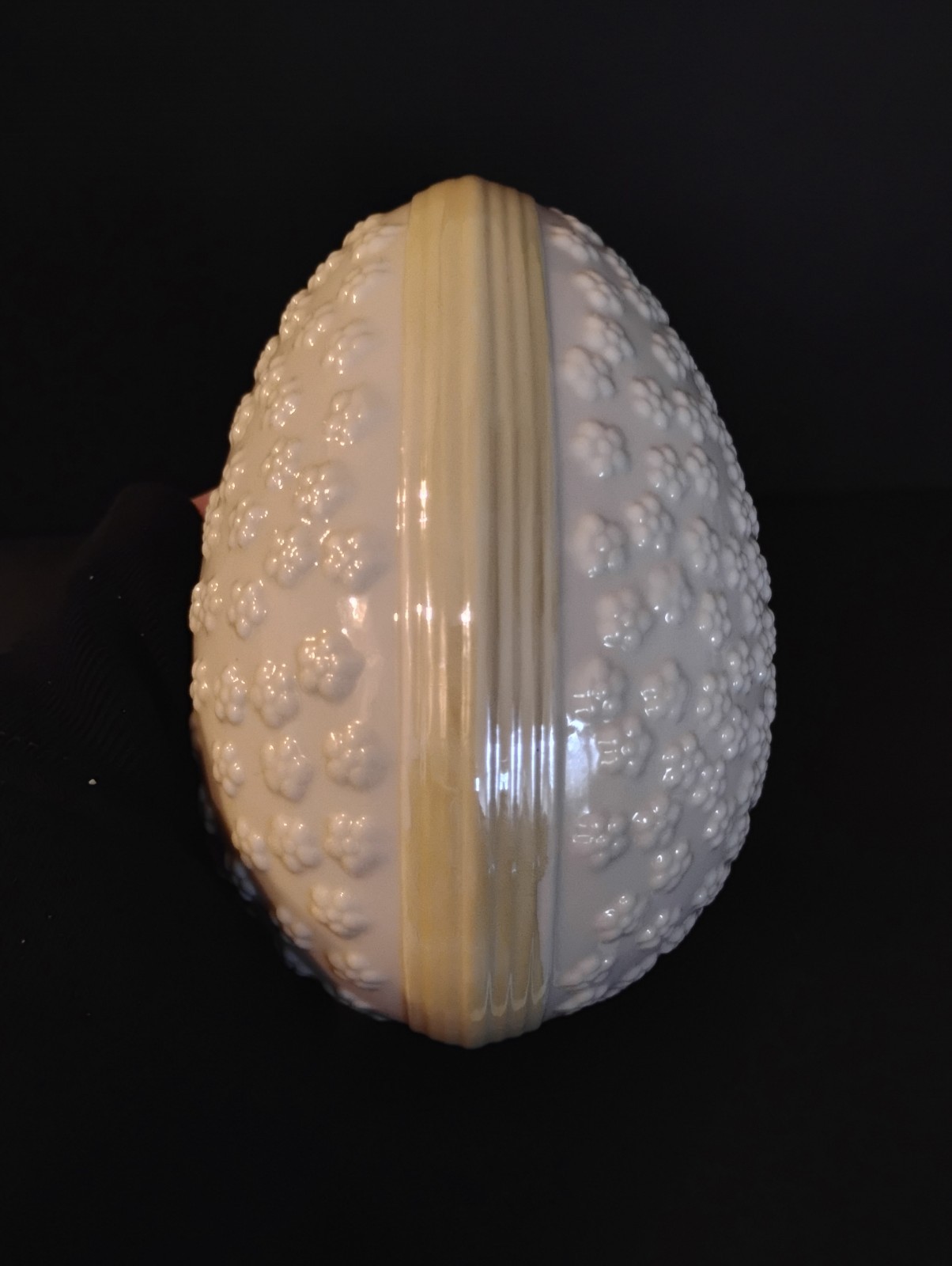 Belleek Egg, Limited Edition Intro. Easter 1972 6th Mark, Boxed, Free Shipping