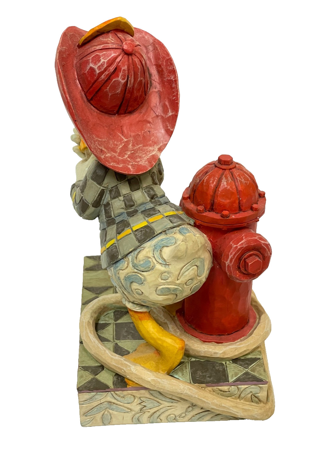 Disney Jim Shore Donald Duck Fireman – Ever Willing Ever Ready – Disney Showcase