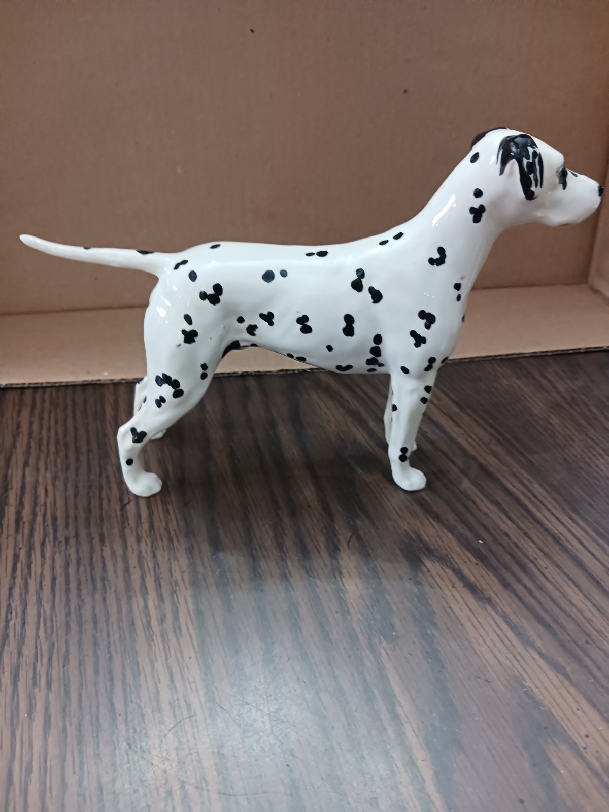 Beswick Arnoldene DALMATIAN dog Figurine Standing England Vintage 8”x 5.5”