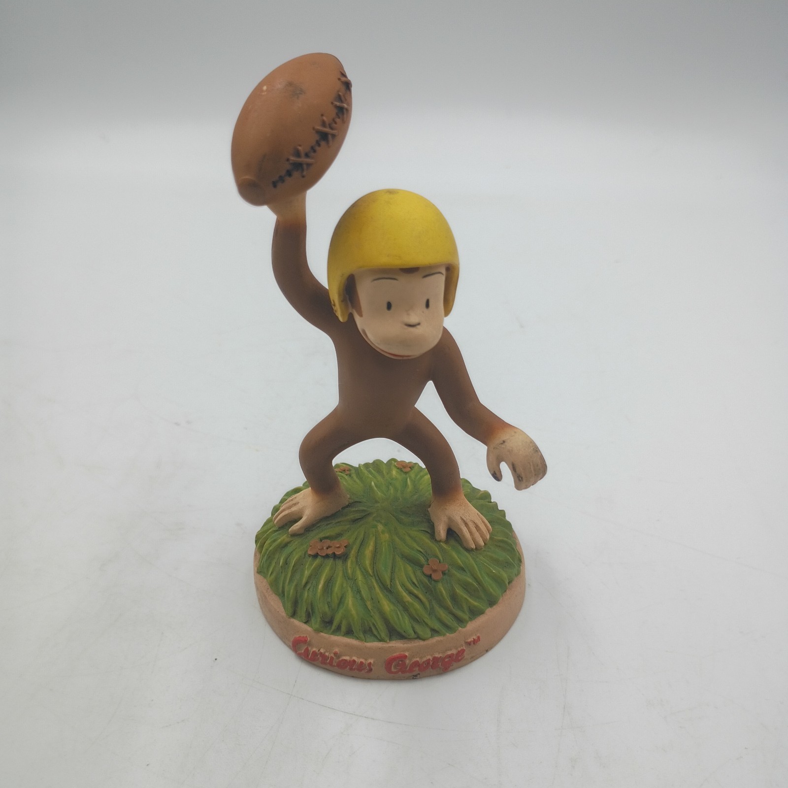 Curious George With Football Figurine – Westland Giftware Vintage