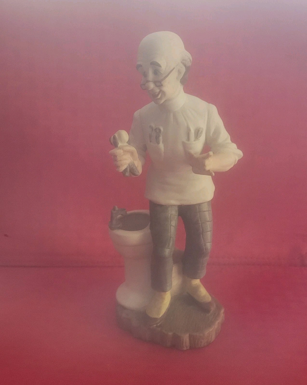 Vintage Porcelain Dentist Figurine
