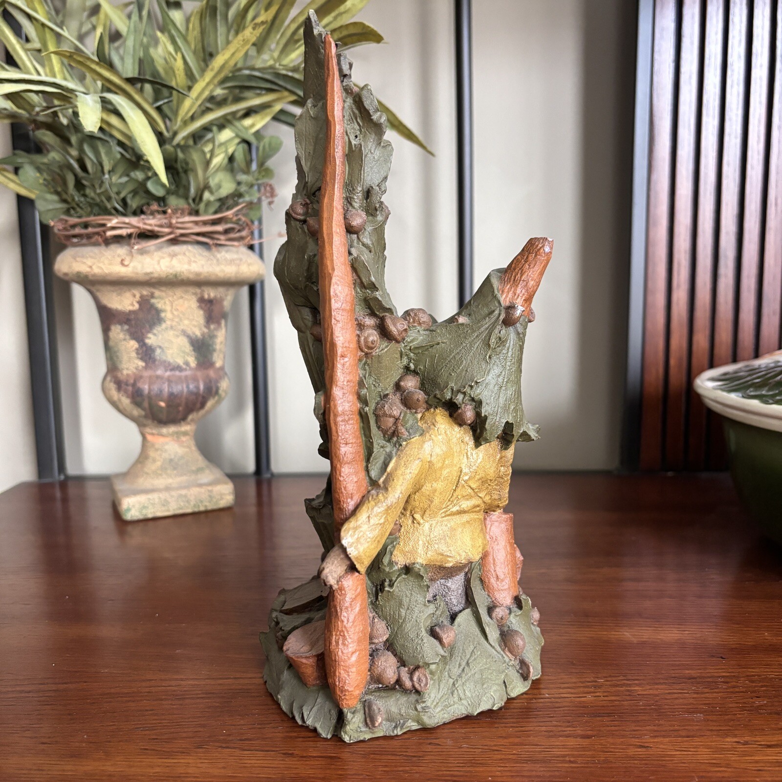 TOM CLARK “Stu” Gnome Large 10″ Retired #37 Hand Signed Vintage 1983 Carrot Stew