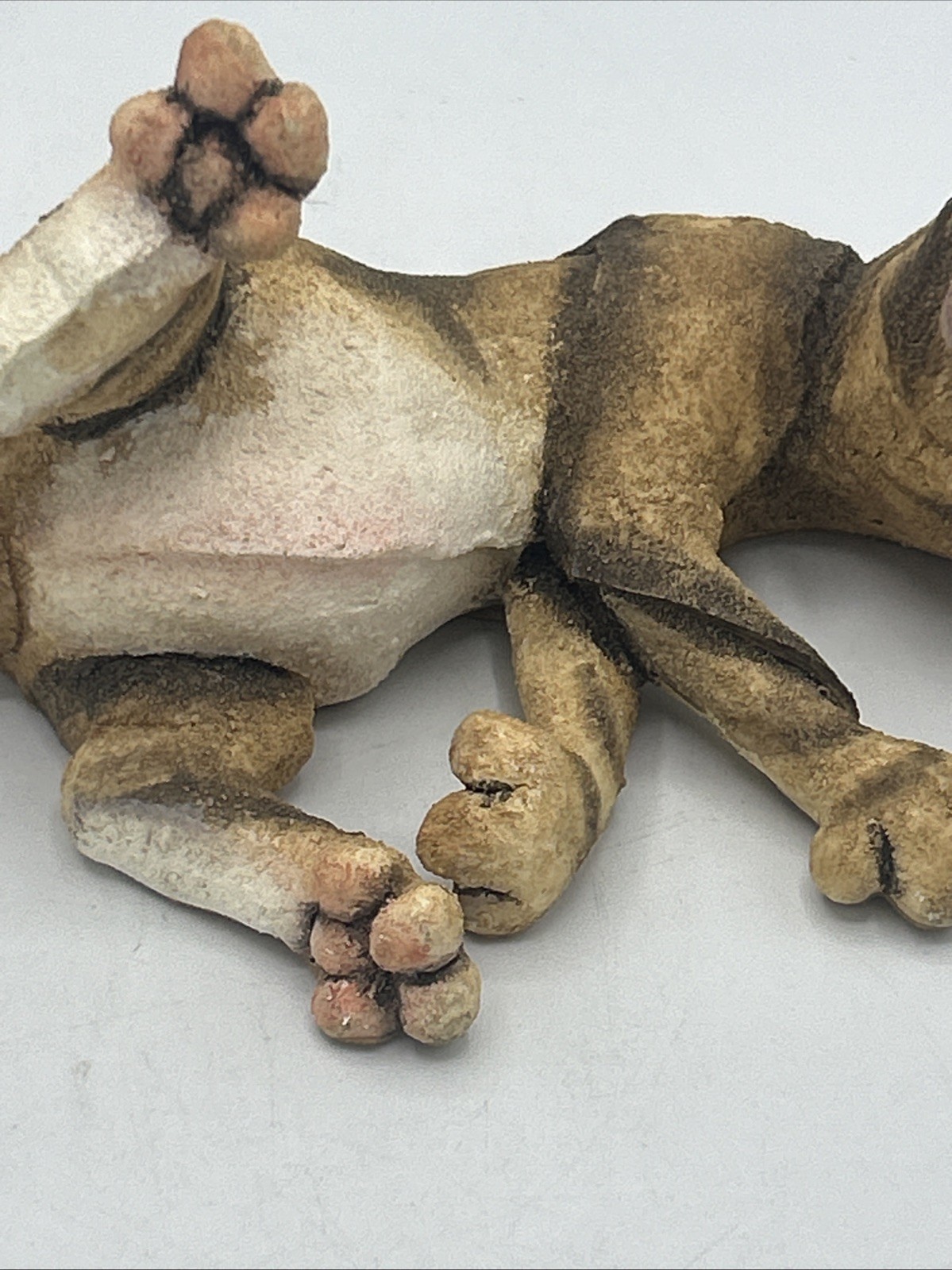 Vtg Country Artists A breed Apart Flicker Cat With Butterfly Figurine England