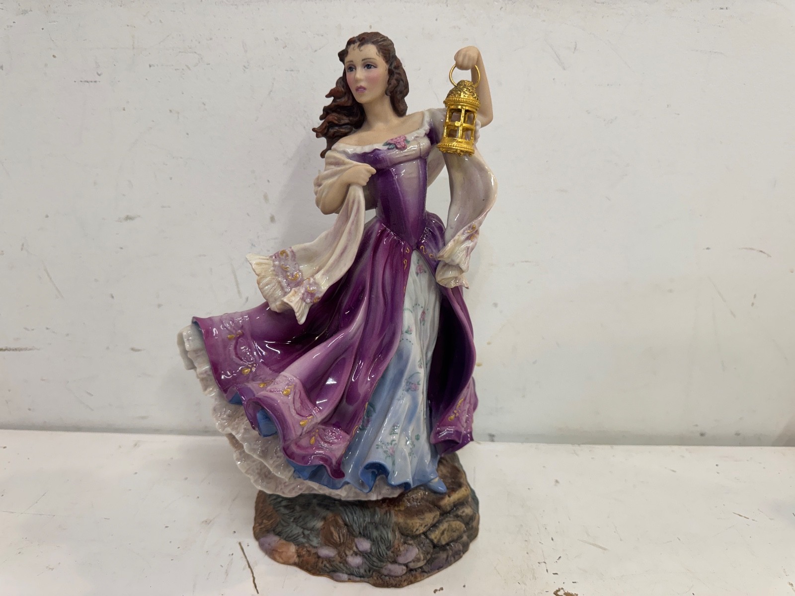 Franklin Mint Emily Bronte’s Catherine From Wuthering Heights Porcelain Figurine