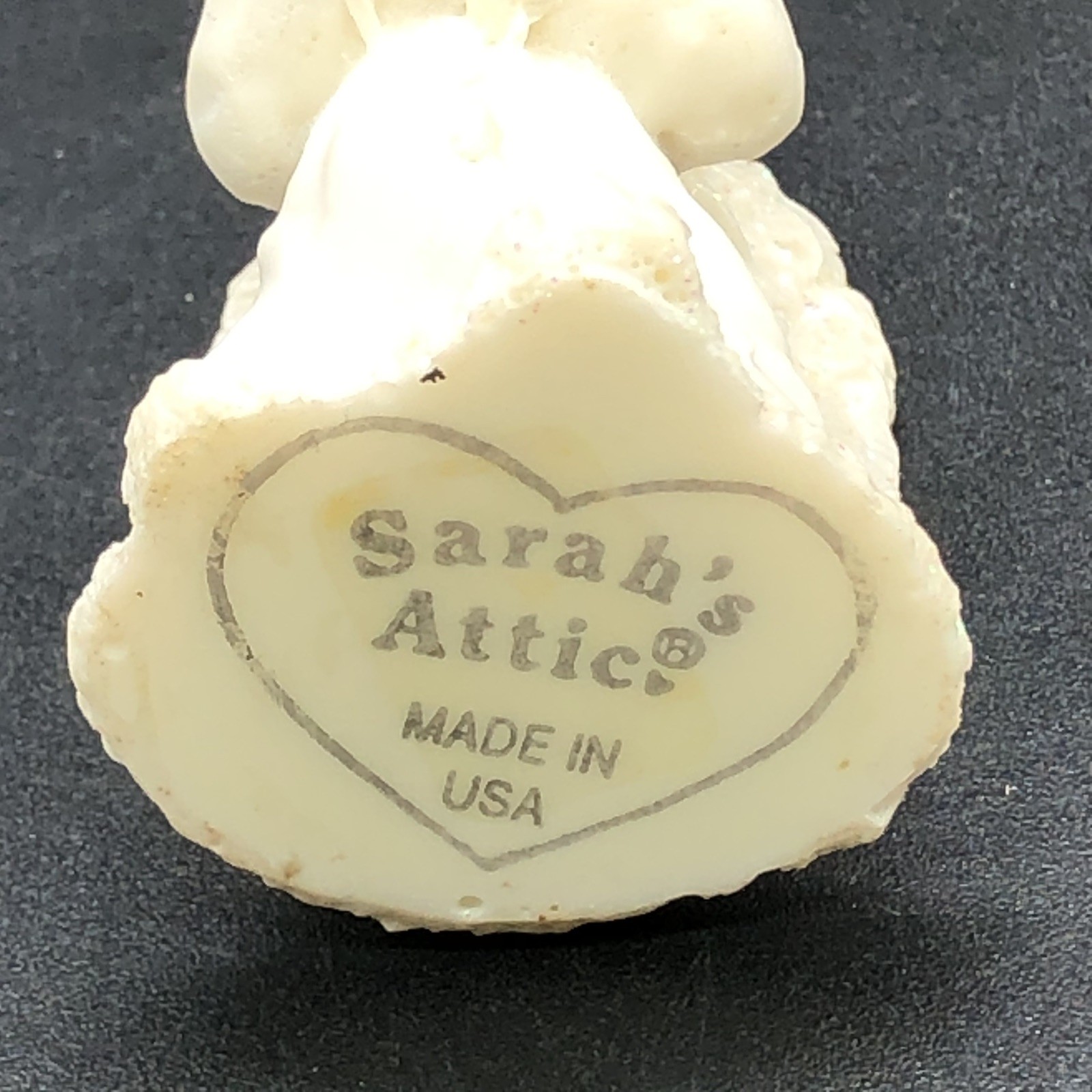 Vtg Sarah’s Attic Snow Crystal African American Girl Angel 3″ T 1997 USA RARE