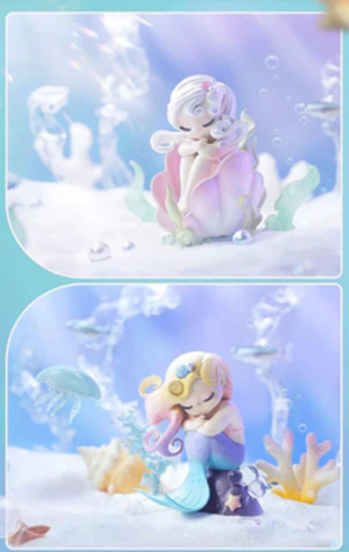 (1) 52TOYS Sleep Sea Elves MERMAID Ocean Fairy Cute Blind Box New US Seller