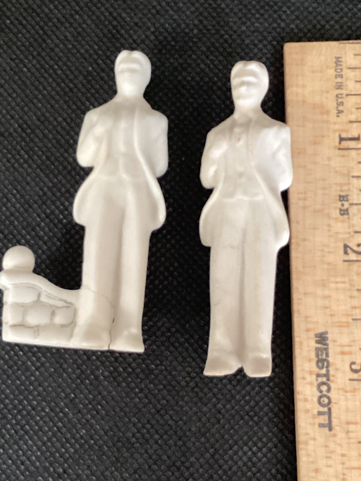 English Gentlemen Figurines Porcelian VTG Lot Of 2