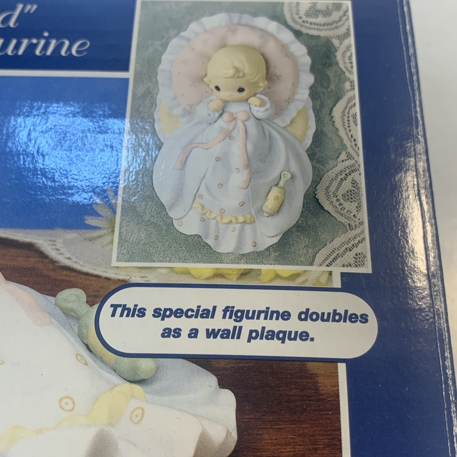 Precious Moments Dedicated To God Figurine Baby Girl Baptism 488232 w/ Box Q