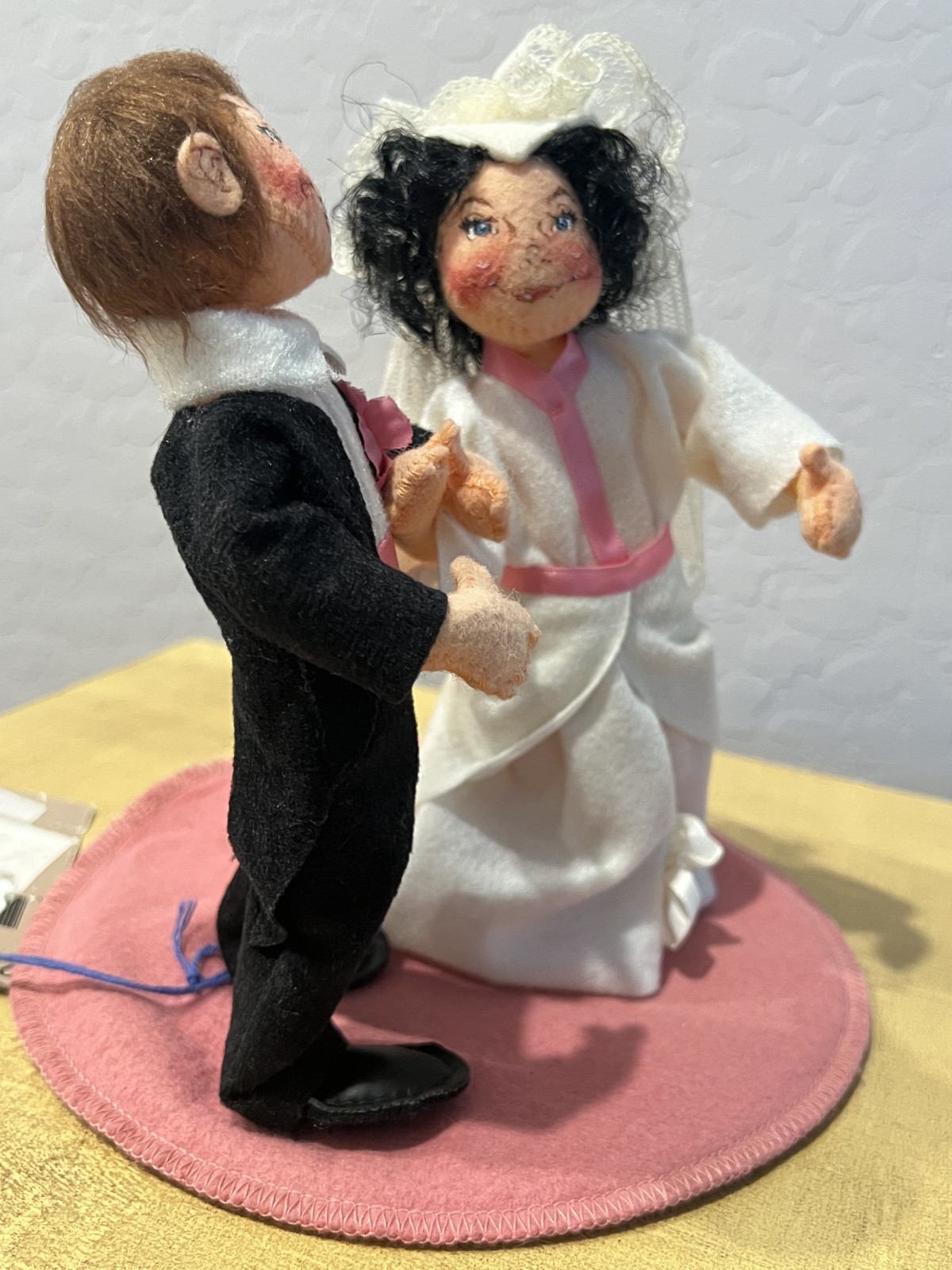 Vintage 1999 Annalee “People” 7″ Bride & Groom #2703 Original Tags – Preowned