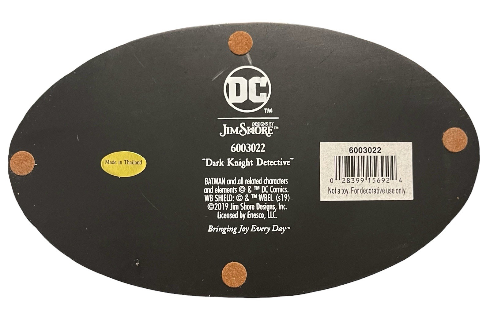 Jim Shore Batman Dark Knight Detective DC Comics Statue Figurine Figure 8.75”