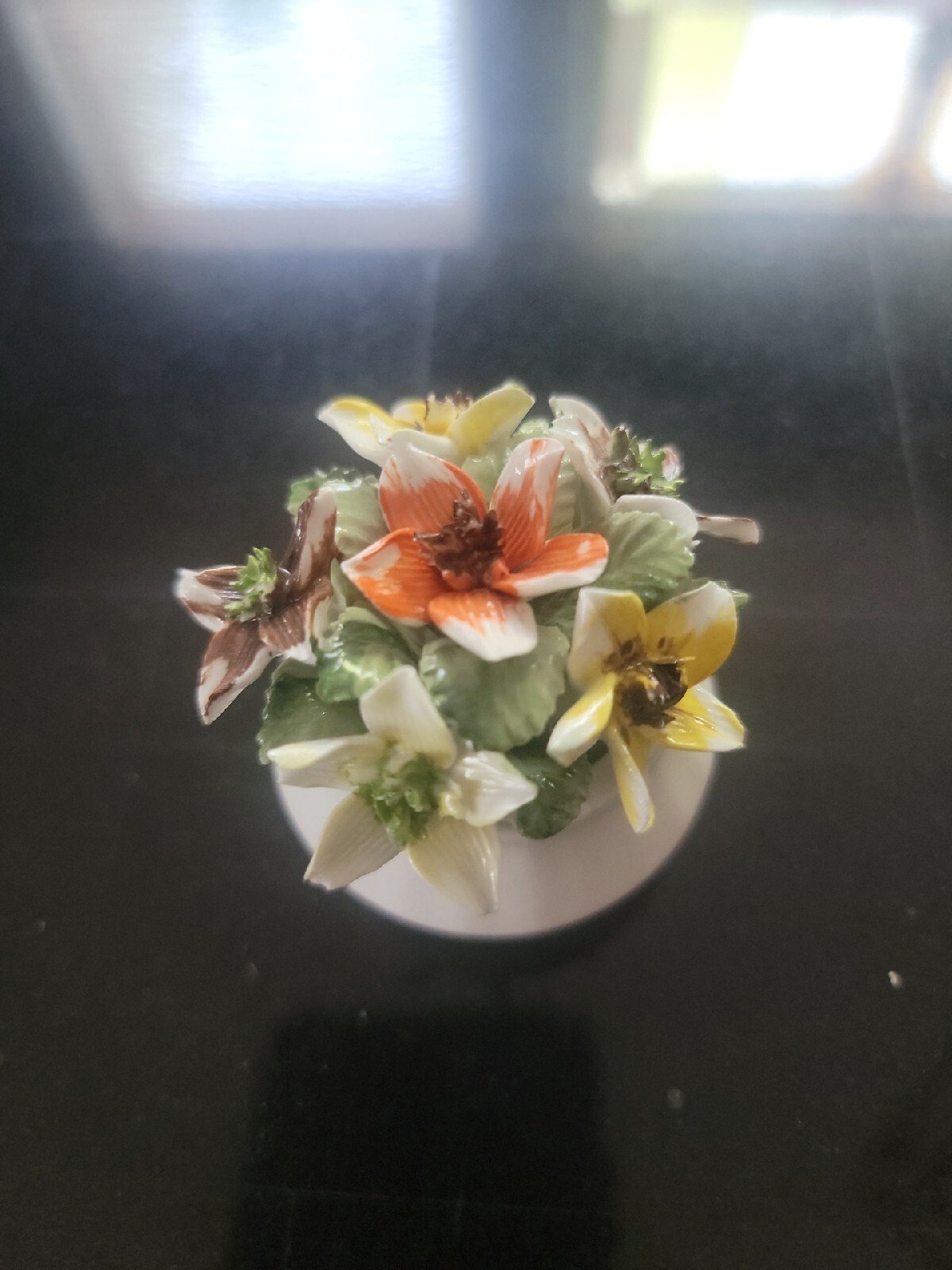 Healacraft September Birthday Blooms Fine Bone China 6 Flower Bouquet 2″