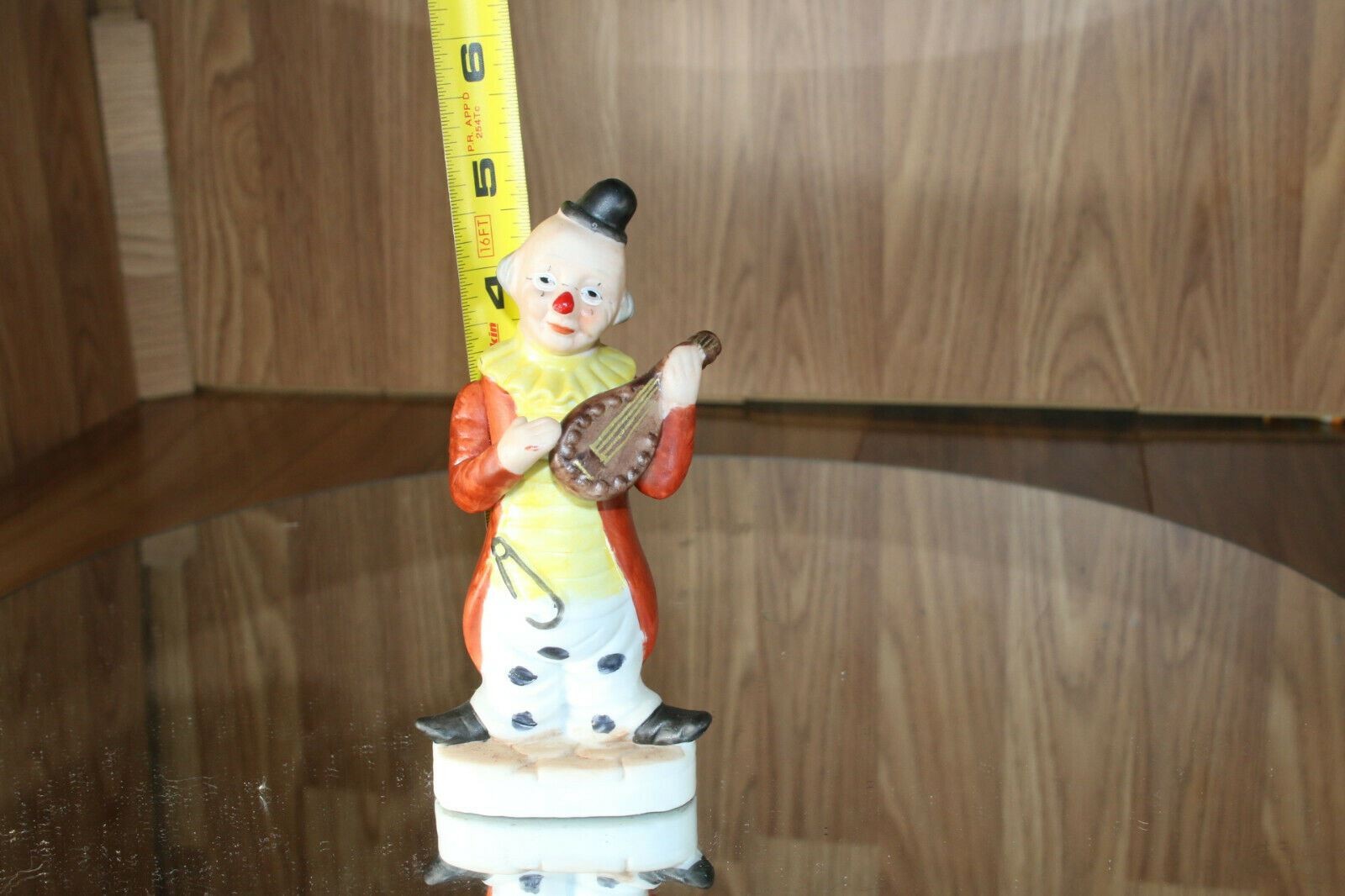 lot – three vintage porcelain clowns from estate sale unsure age1960’s to 80’s